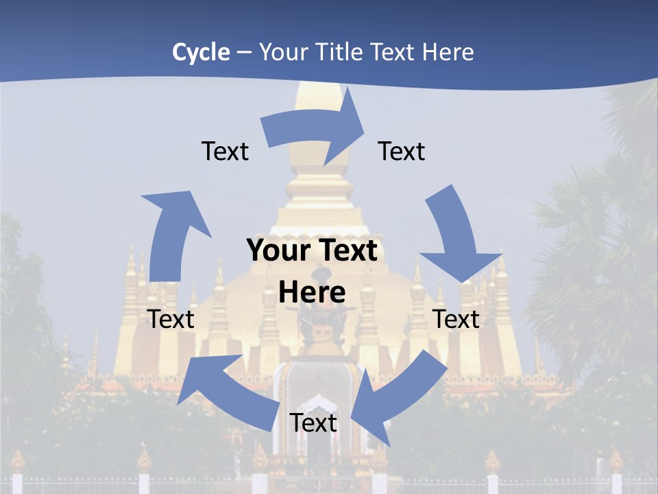 Card Flower Party PowerPoint Template