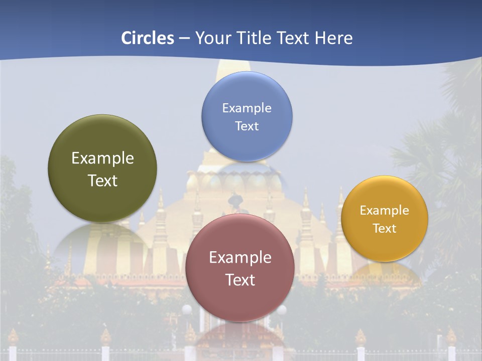 Card Flower Party PowerPoint Template