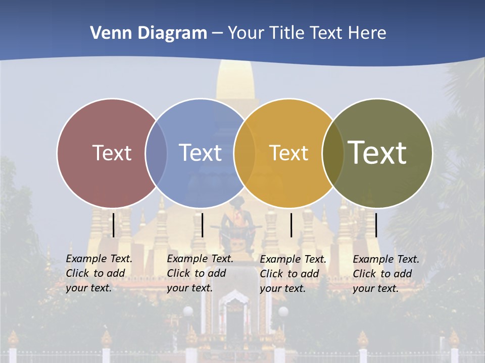 Card Flower Party PowerPoint Template