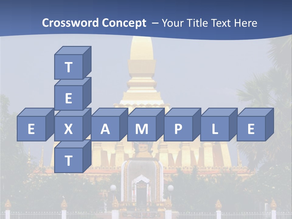 Card Flower Party PowerPoint Template