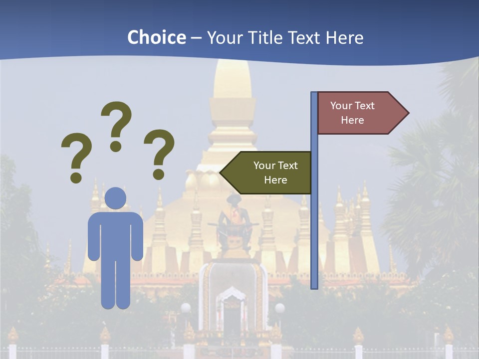 Card Flower Party PowerPoint Template