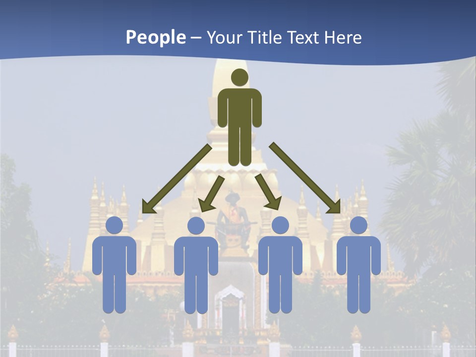 Card Flower Party PowerPoint Template