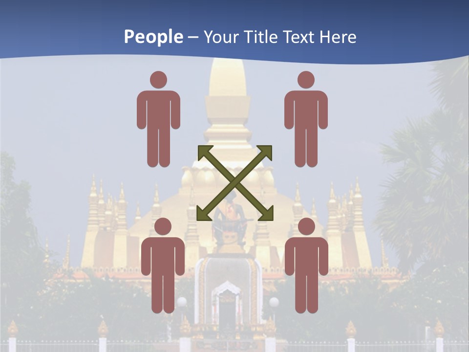 Card Flower Party PowerPoint Template