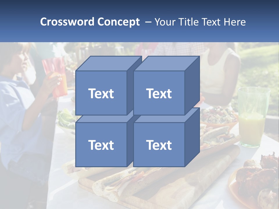 Element Gift Children PowerPoint Template