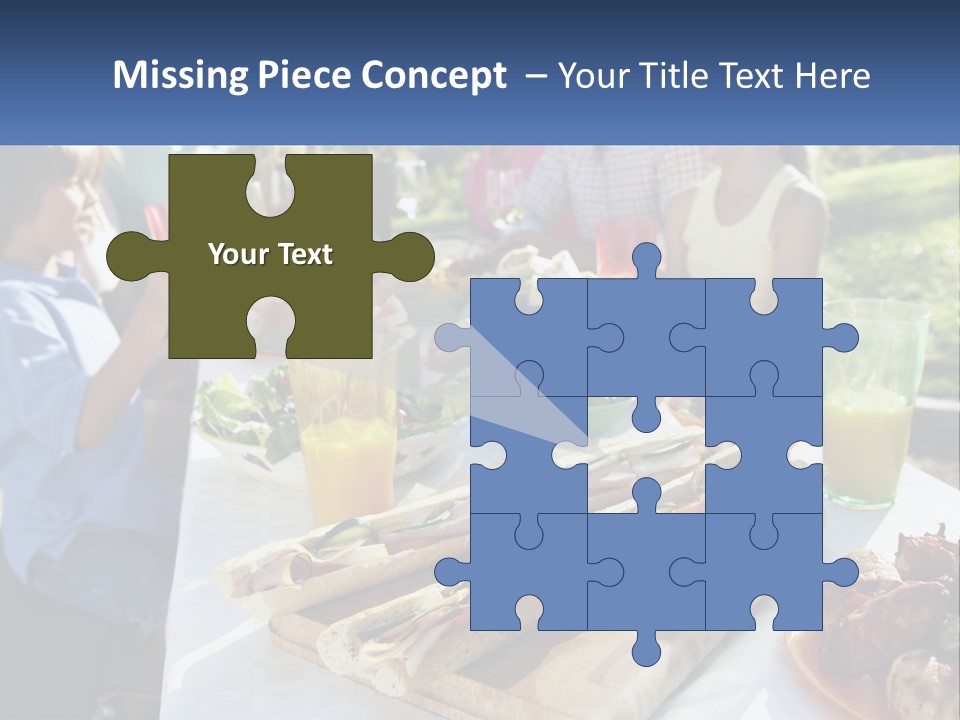 Element Gift Children PowerPoint Template