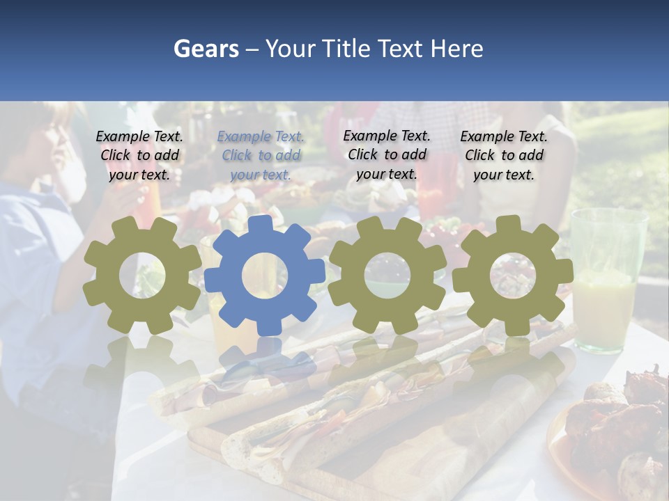 Element Gift Children PowerPoint Template