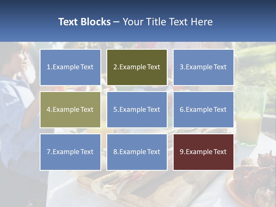 Element Gift Children PowerPoint Template