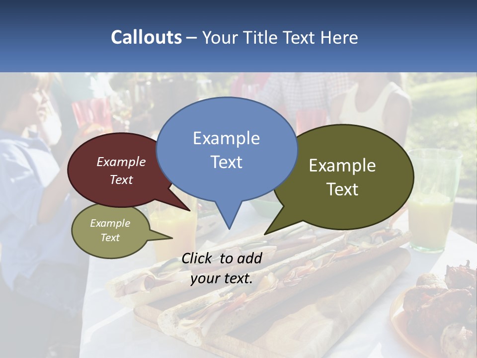 Element Gift Children PowerPoint Template