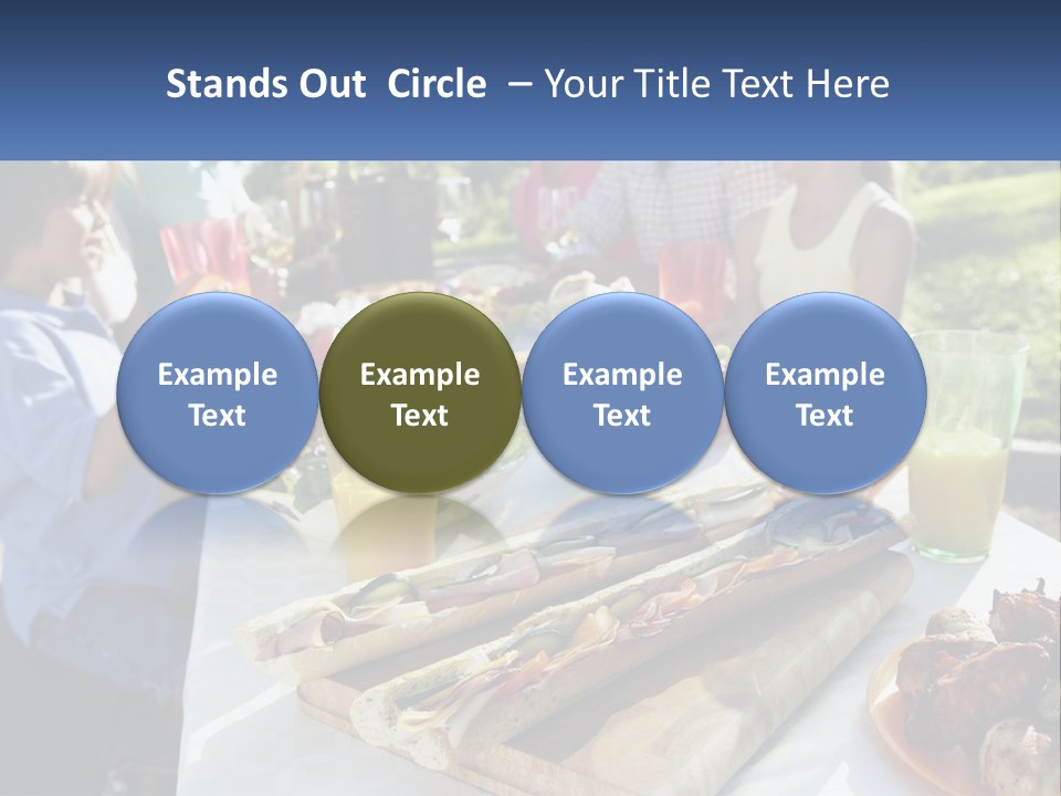 Element Gift Children PowerPoint Template