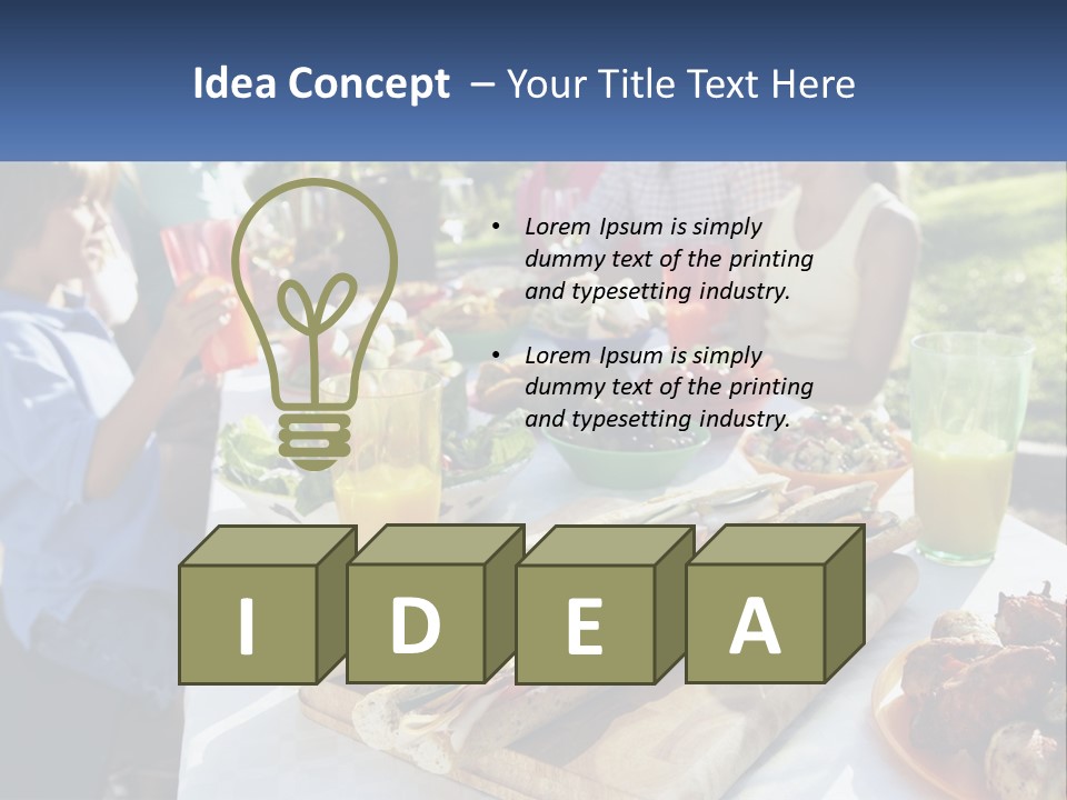 Element Gift Children PowerPoint Template