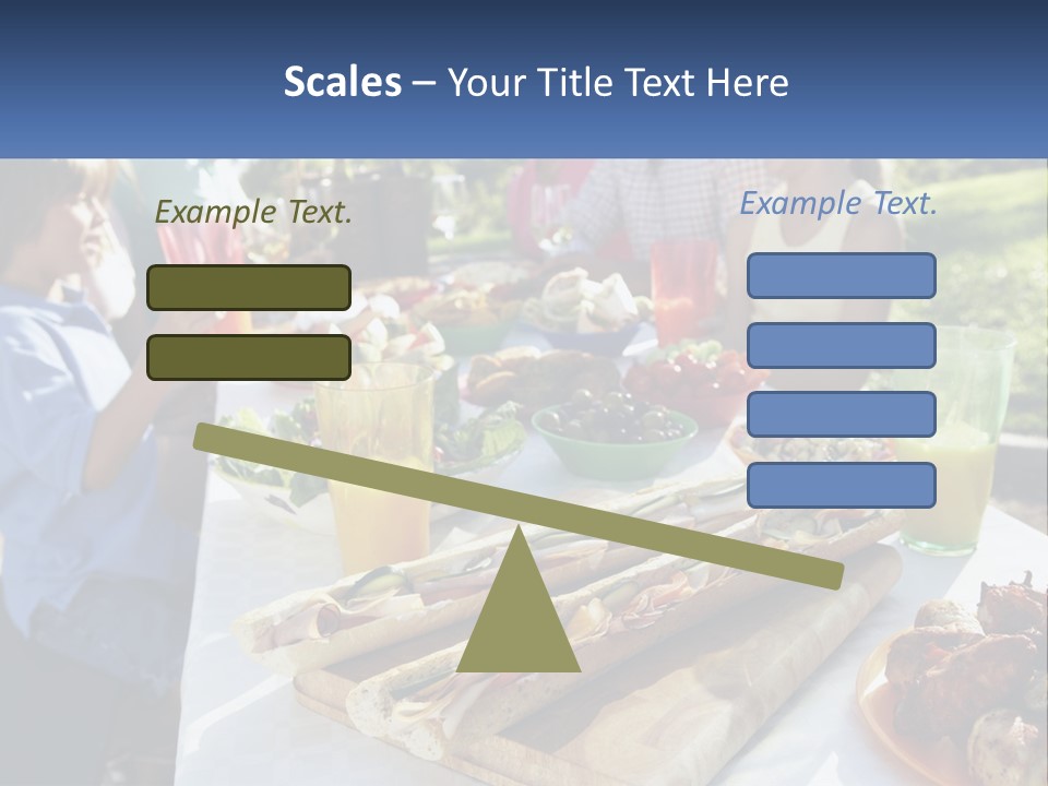 Element Gift Children PowerPoint Template