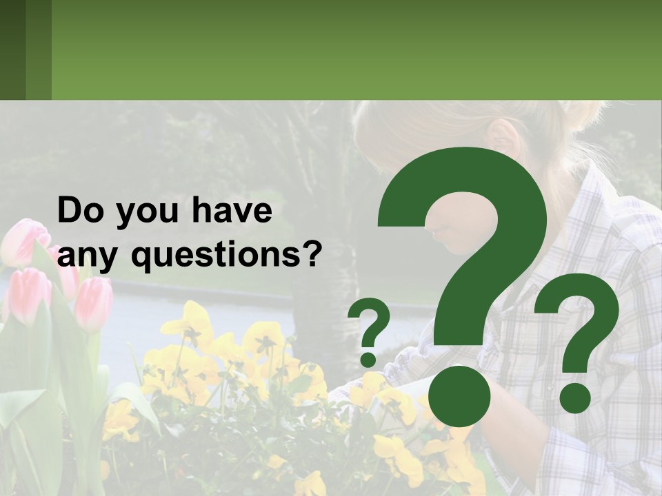 Star Stamp Girl PowerPoint Template