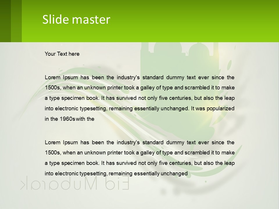 Love Candle Stamp PowerPoint Template