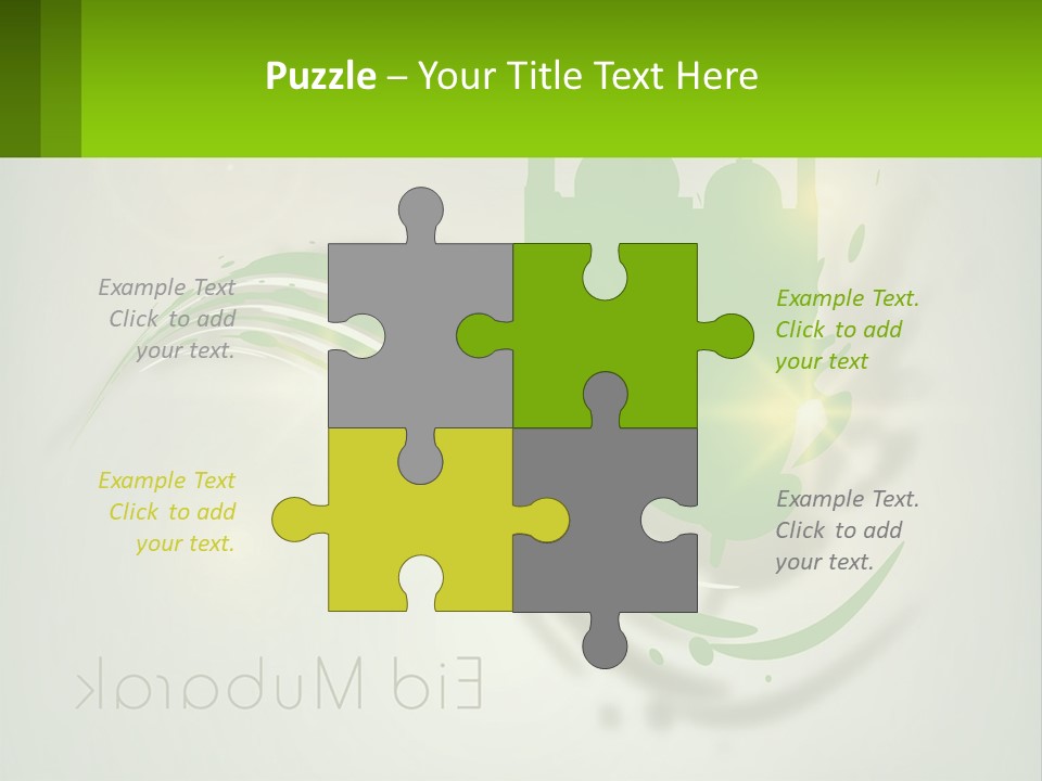 Love Candle Stamp PowerPoint Template