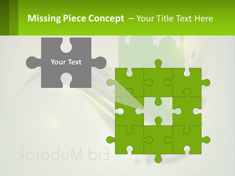 Love Candle Stamp PowerPoint Template