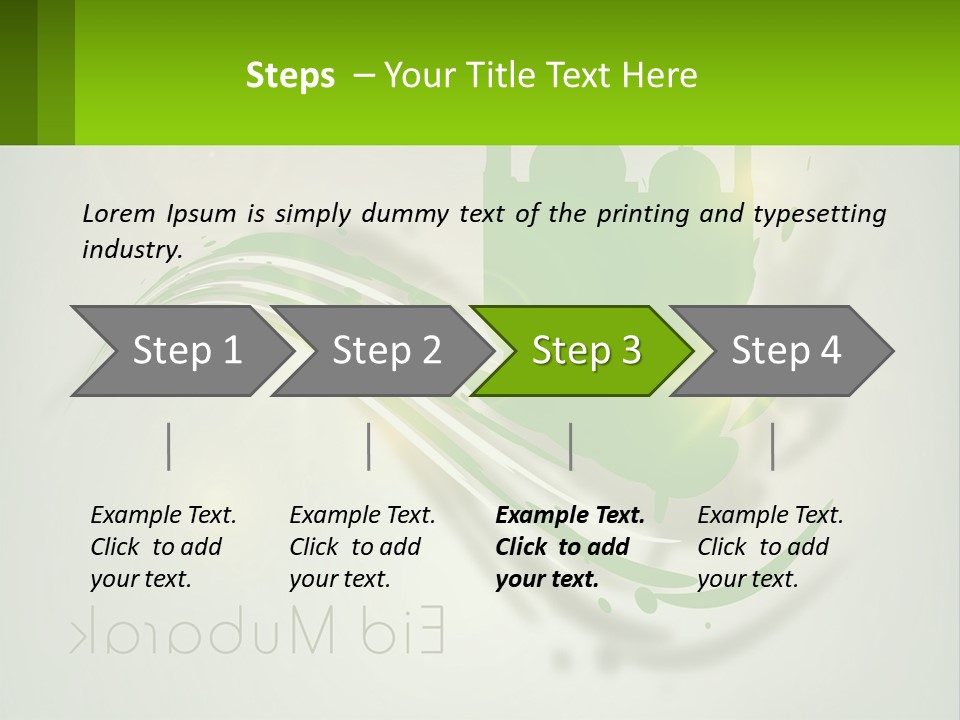 Love Candle Stamp PowerPoint Template
