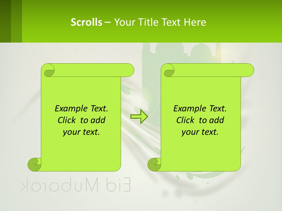 Love Candle Stamp PowerPoint Template