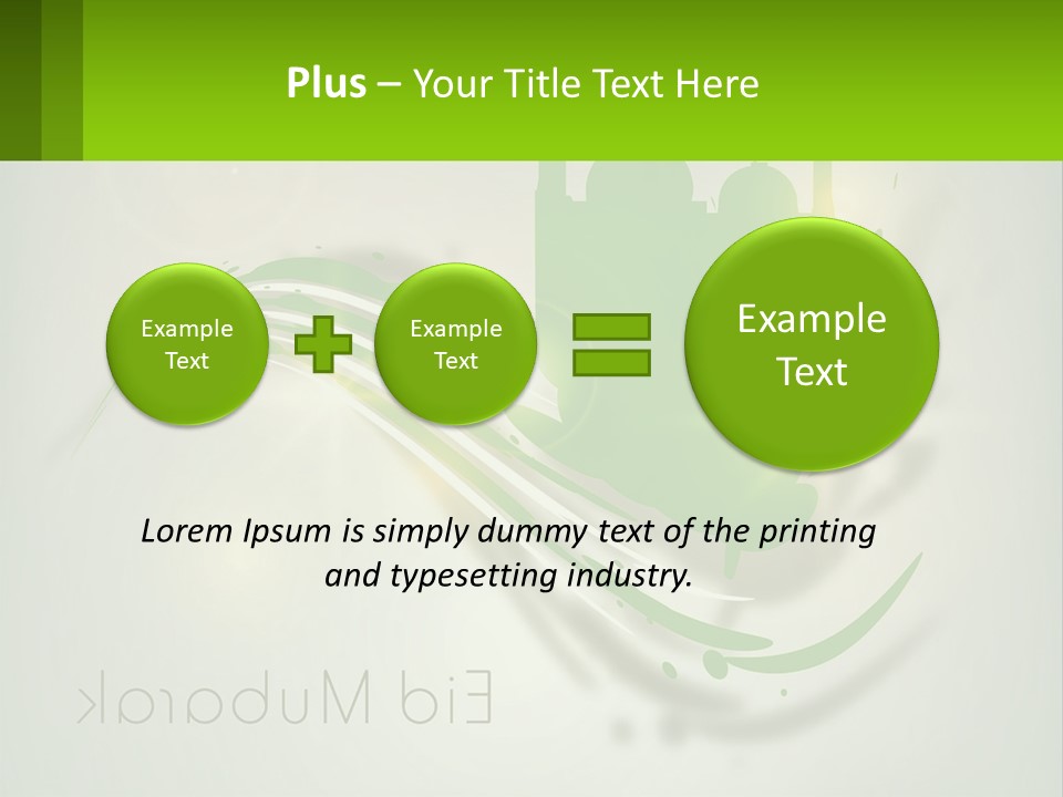 Love Candle Stamp PowerPoint Template