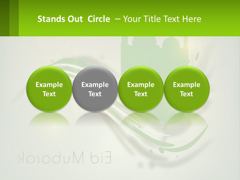 Love Candle Stamp PowerPoint Template