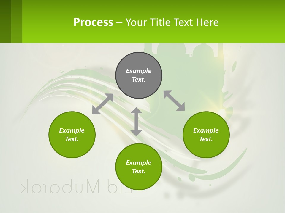 Love Candle Stamp PowerPoint Template