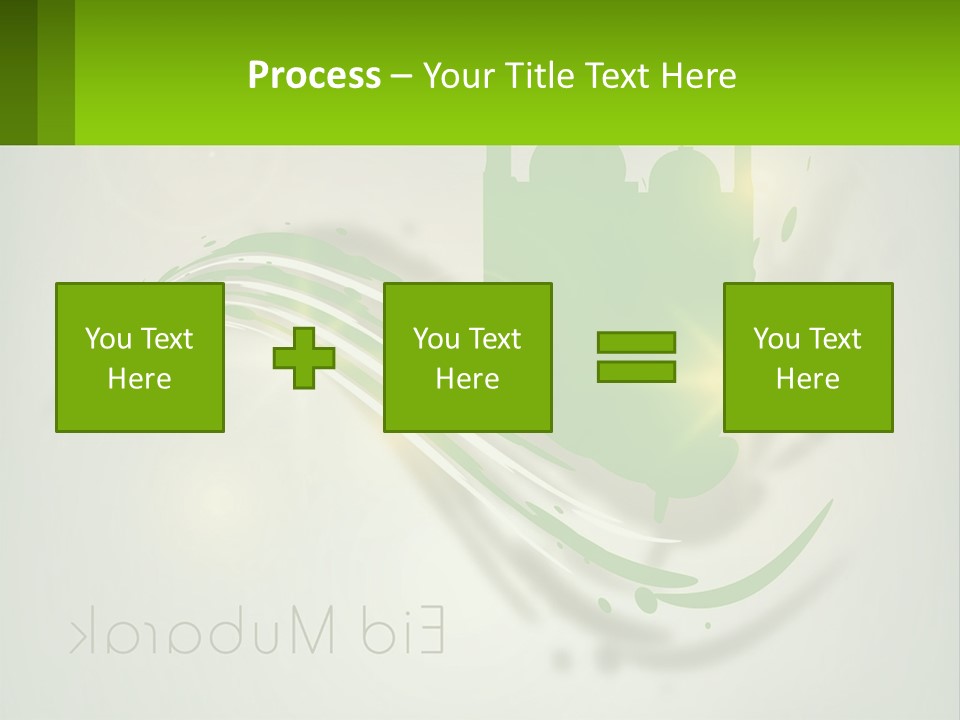 Love Candle Stamp PowerPoint Template