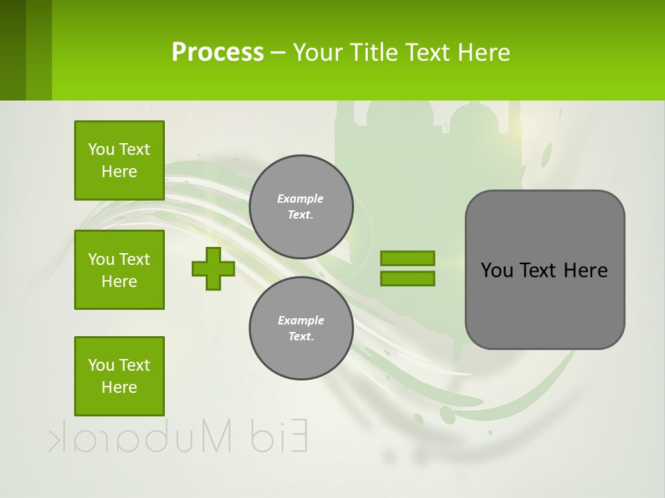 Love Candle Stamp PowerPoint Template