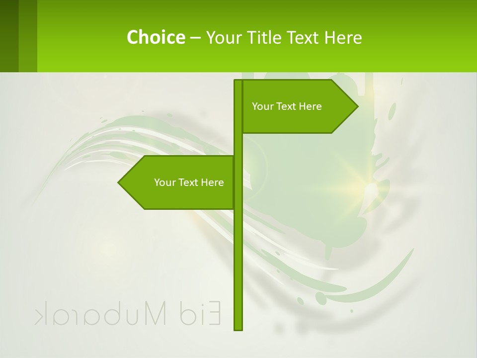 Love Candle Stamp PowerPoint Template