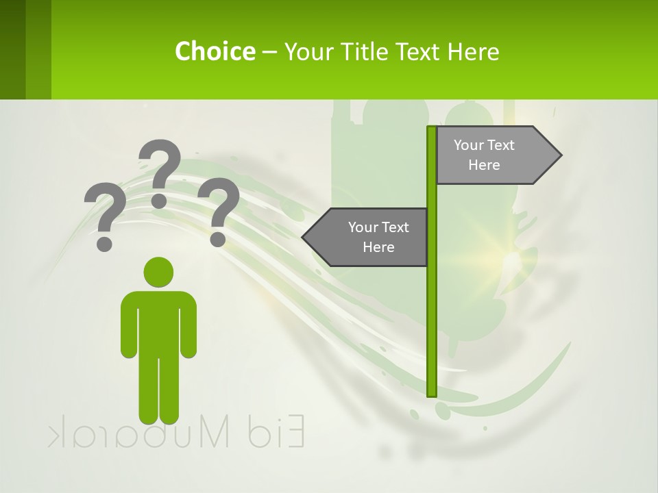 Love Candle Stamp PowerPoint Template