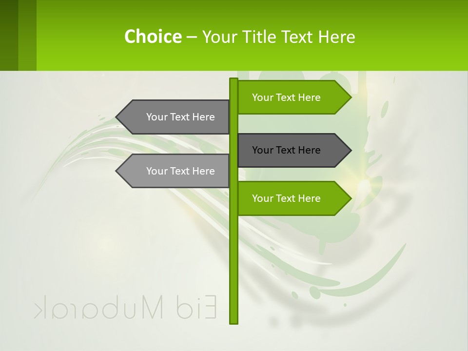 Love Candle Stamp PowerPoint Template