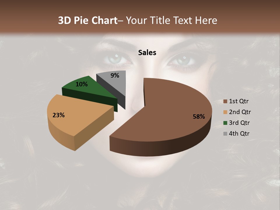 Hat Balloon Background PowerPoint Template