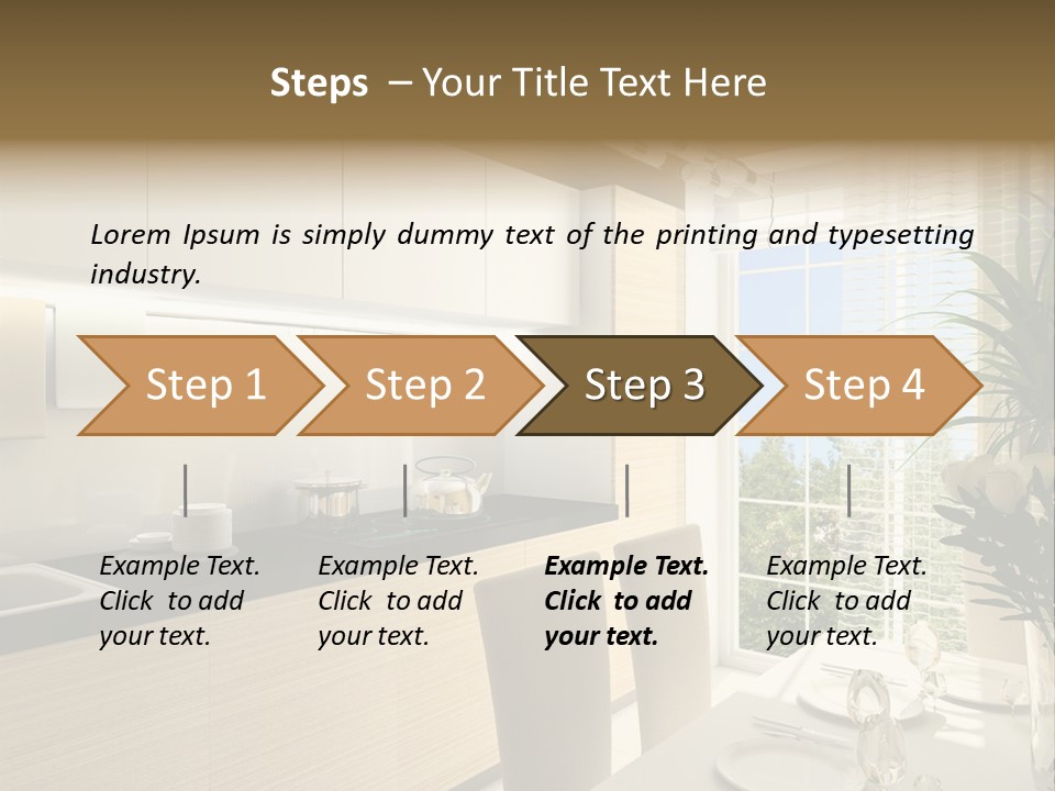 Postage Balloon Isolated PowerPoint Template