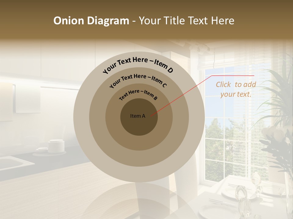 Postage Balloon Isolated PowerPoint Template