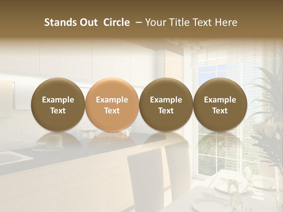 Postage Balloon Isolated PowerPoint Template