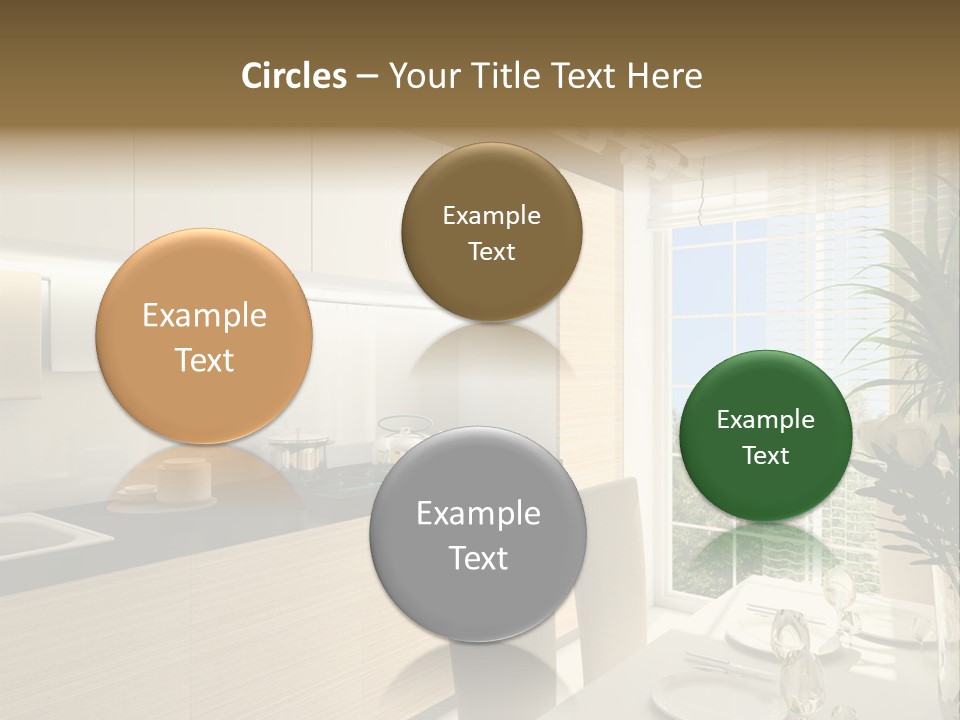 Postage Balloon Isolated PowerPoint Template