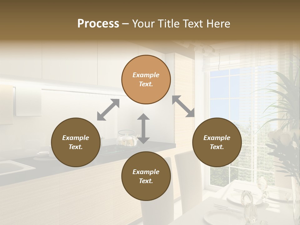 Postage Balloon Isolated PowerPoint Template