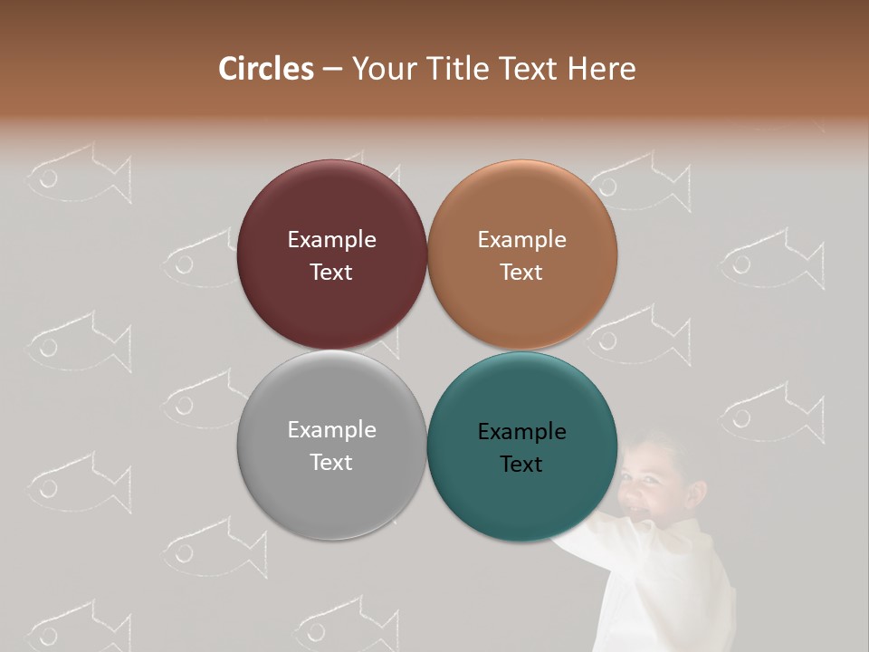 Celebration Greeting Spiral PowerPoint Template