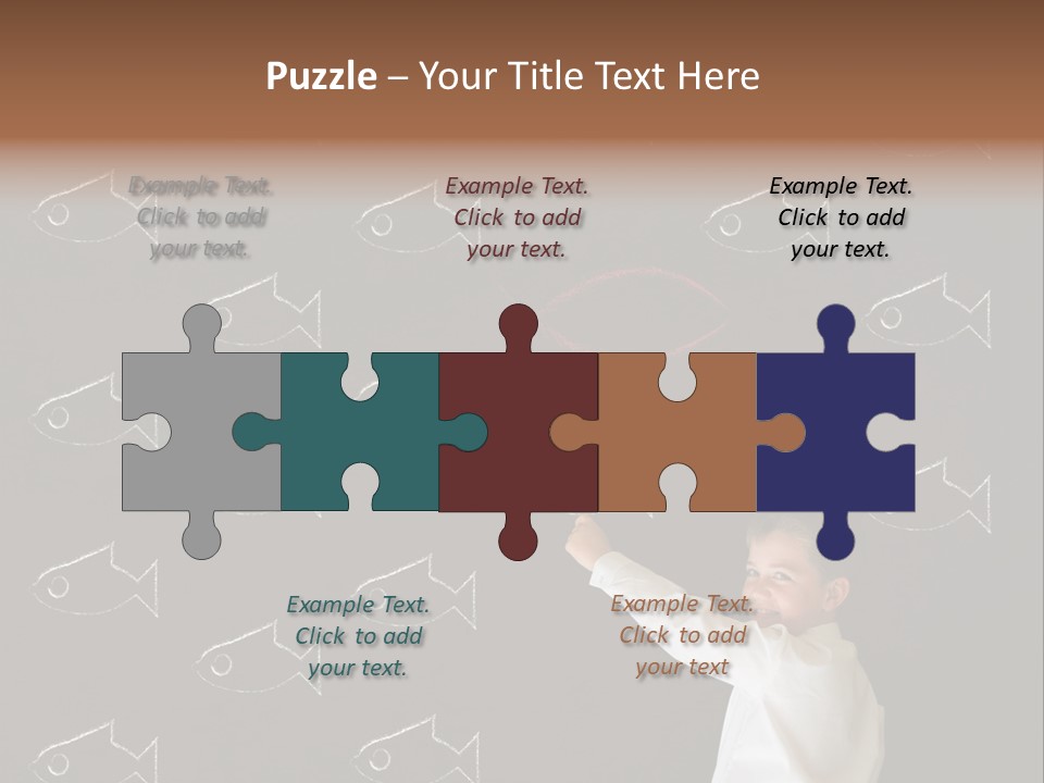 Celebration Greeting Spiral PowerPoint Template