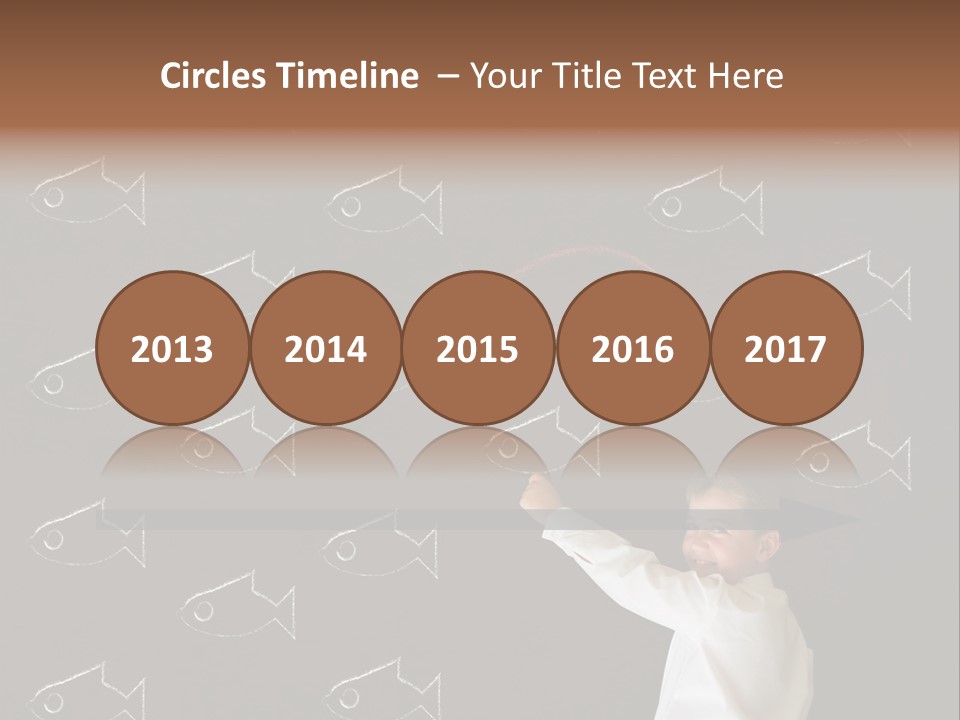 Celebration Greeting Spiral PowerPoint Template