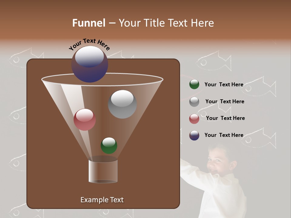 Celebration Greeting Spiral PowerPoint Template