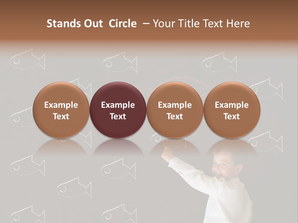 Celebration Greeting Spiral PowerPoint Template