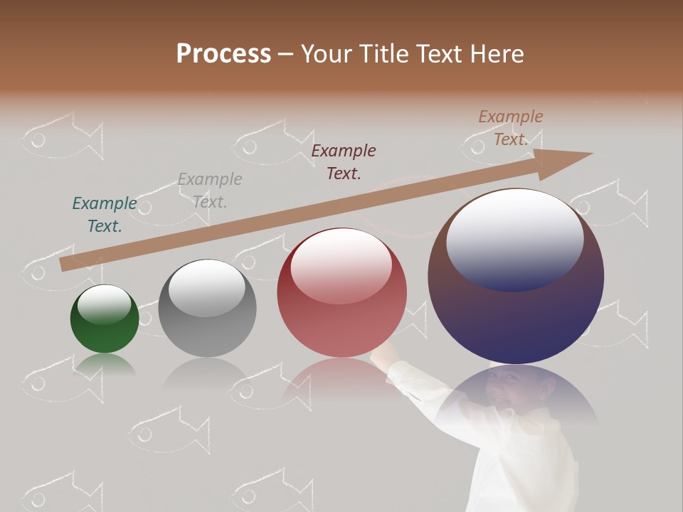 Celebration Greeting Spiral PowerPoint Template