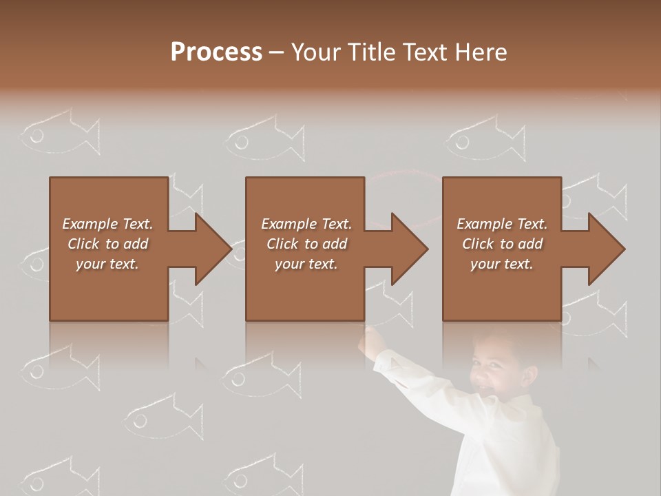 Celebration Greeting Spiral PowerPoint Template