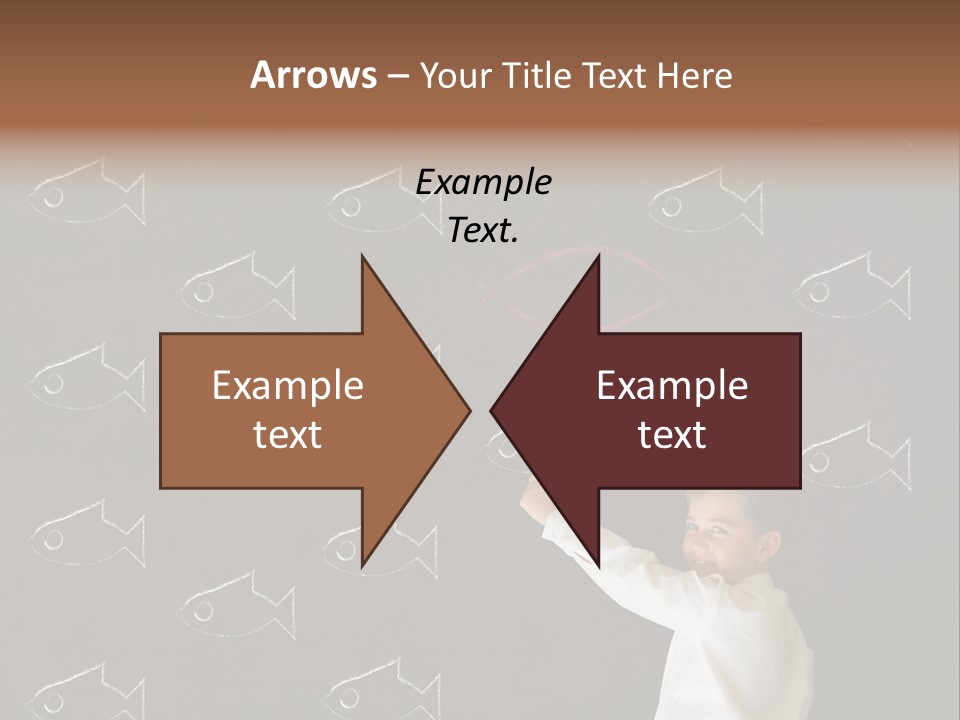 Celebration Greeting Spiral PowerPoint Template