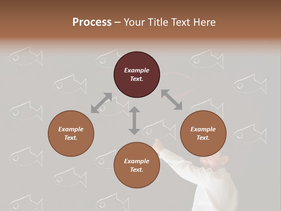 Celebration Greeting Spiral PowerPoint Template