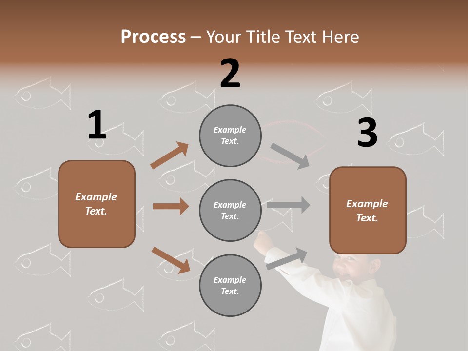 Celebration Greeting Spiral PowerPoint Template