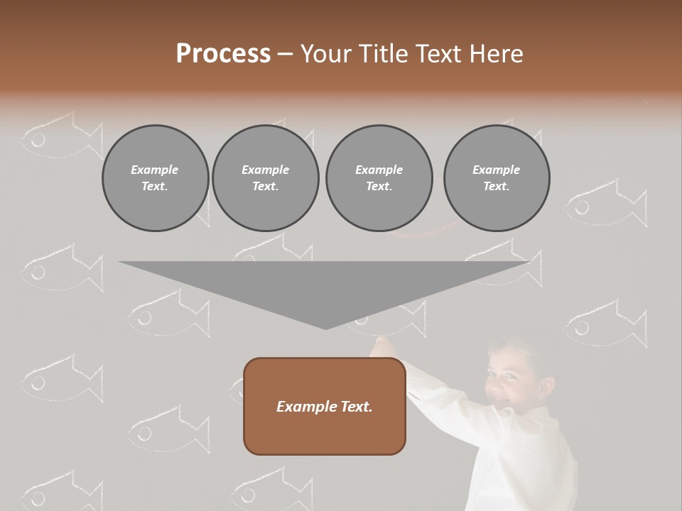 Celebration Greeting Spiral PowerPoint Template