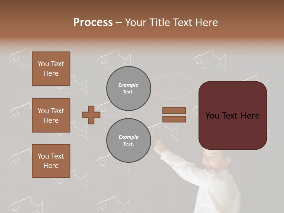 Celebration Greeting Spiral PowerPoint Template
