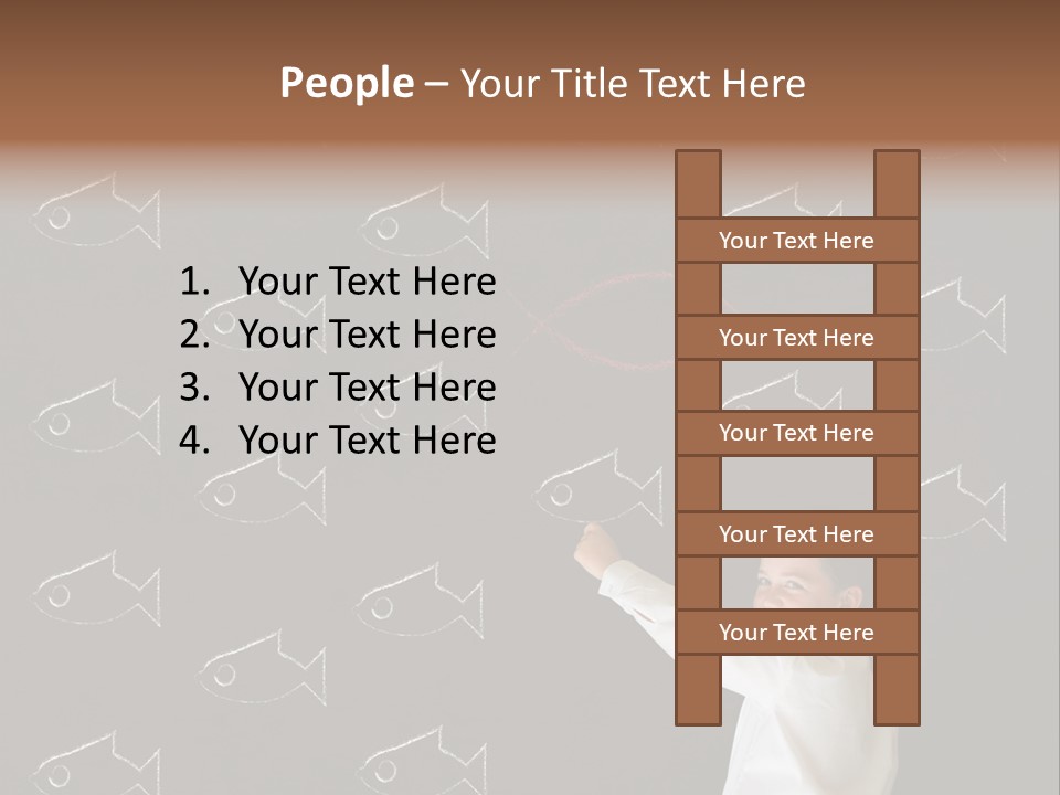 Celebration Greeting Spiral PowerPoint Template