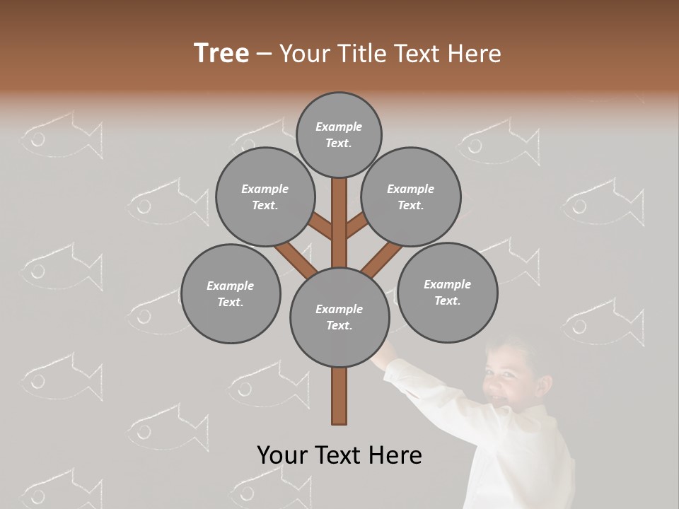 Celebration Greeting Spiral PowerPoint Template