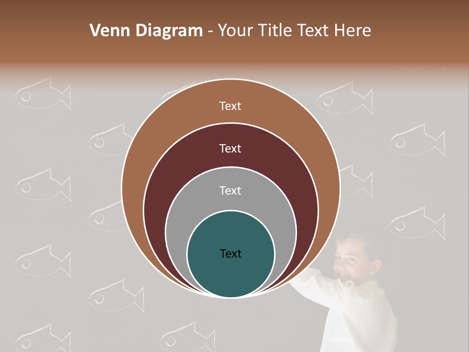 Celebration Greeting Spiral PowerPoint Template